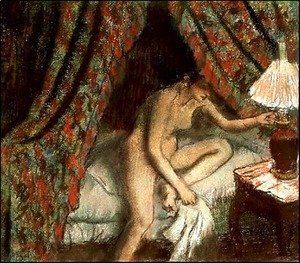 Edgar Degas - Retiring
