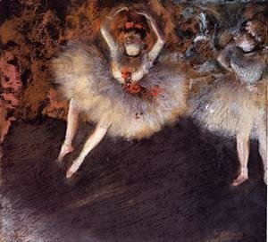 Edgar Degas - The Step with Battement