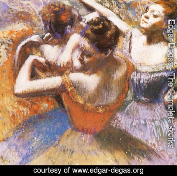 Edgar Degas - Dancers 8