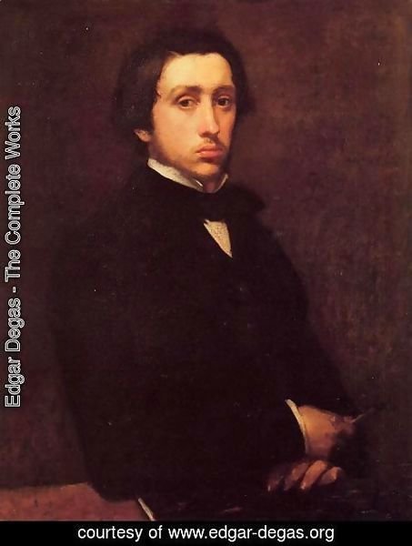 Edgar Degas - Self Portrait 4