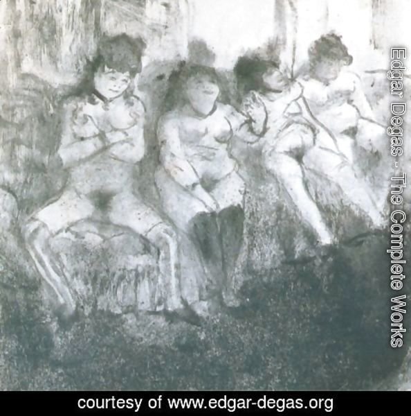 Edgar Degas - Make an attempt, second version
