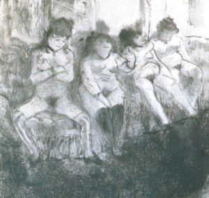 Edgar Degas - Make an attempt, second version