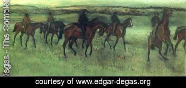 Edgar Degas - The Riders