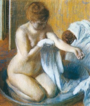 Edgar Degas - After the Bath 4