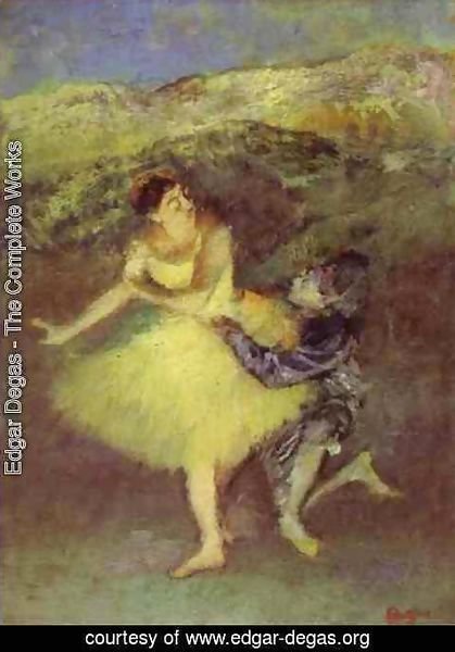 Edgar Degas - Ballet at the Paris Opera