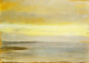 Edgar Degas - Marina, Sunset