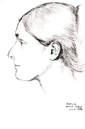 Edgar Degas - Mme Jacques Fourchy