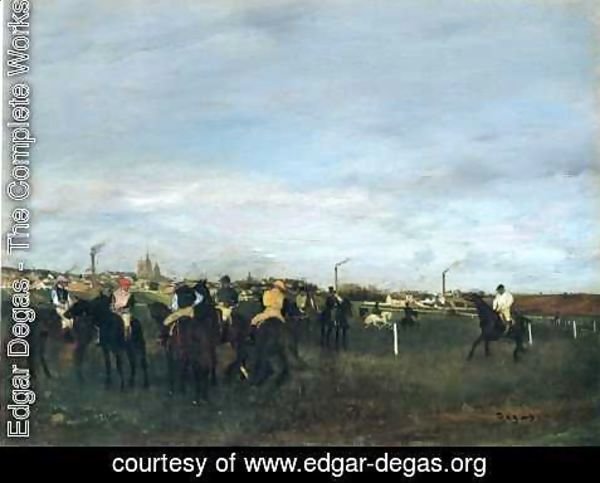 Edgar Degas - Before The Race