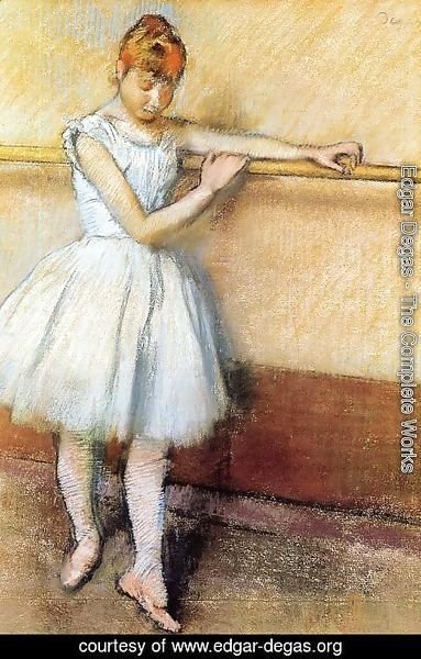 Edgar Degas - Dancer At The Barre