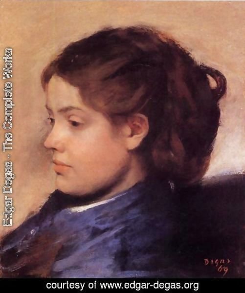 Edgar Degas - Emma Dobigny