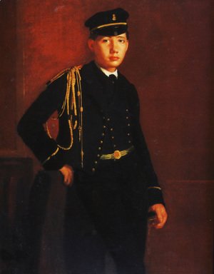 Edgar Degas - Achille De Gas In The Uniform Of A Cadet
