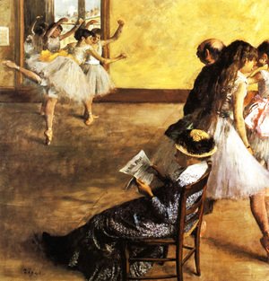 Edgar Degas - Ballet Class 1881
