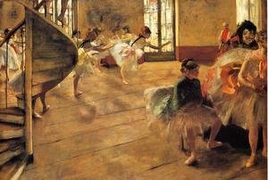 Edgar Degas - The Rehearsal 1877