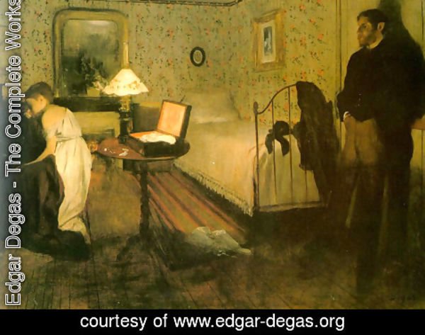 Edgar Degas - The Rape 1868-69