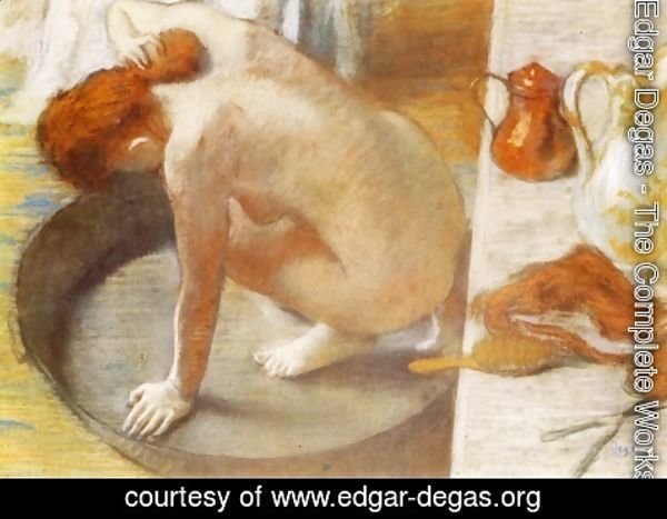 Edgar Degas - The Tub 1886