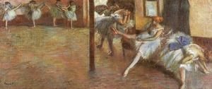 Edgar Degas - Ballet Rehearsal 1891