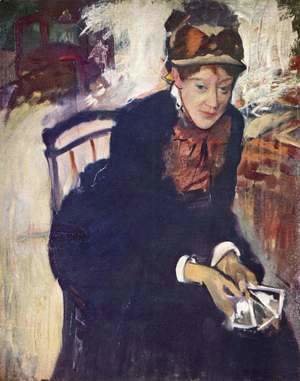 Portrait of Mary Cassatt 1880-84
