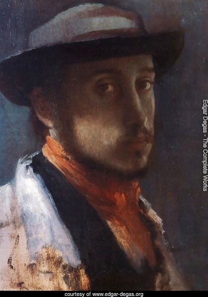 Self-Portrait in a Soft Hat