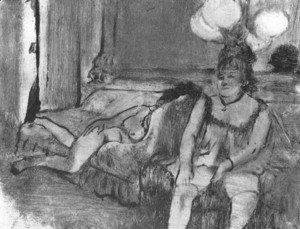 Edgar Degas - Resting